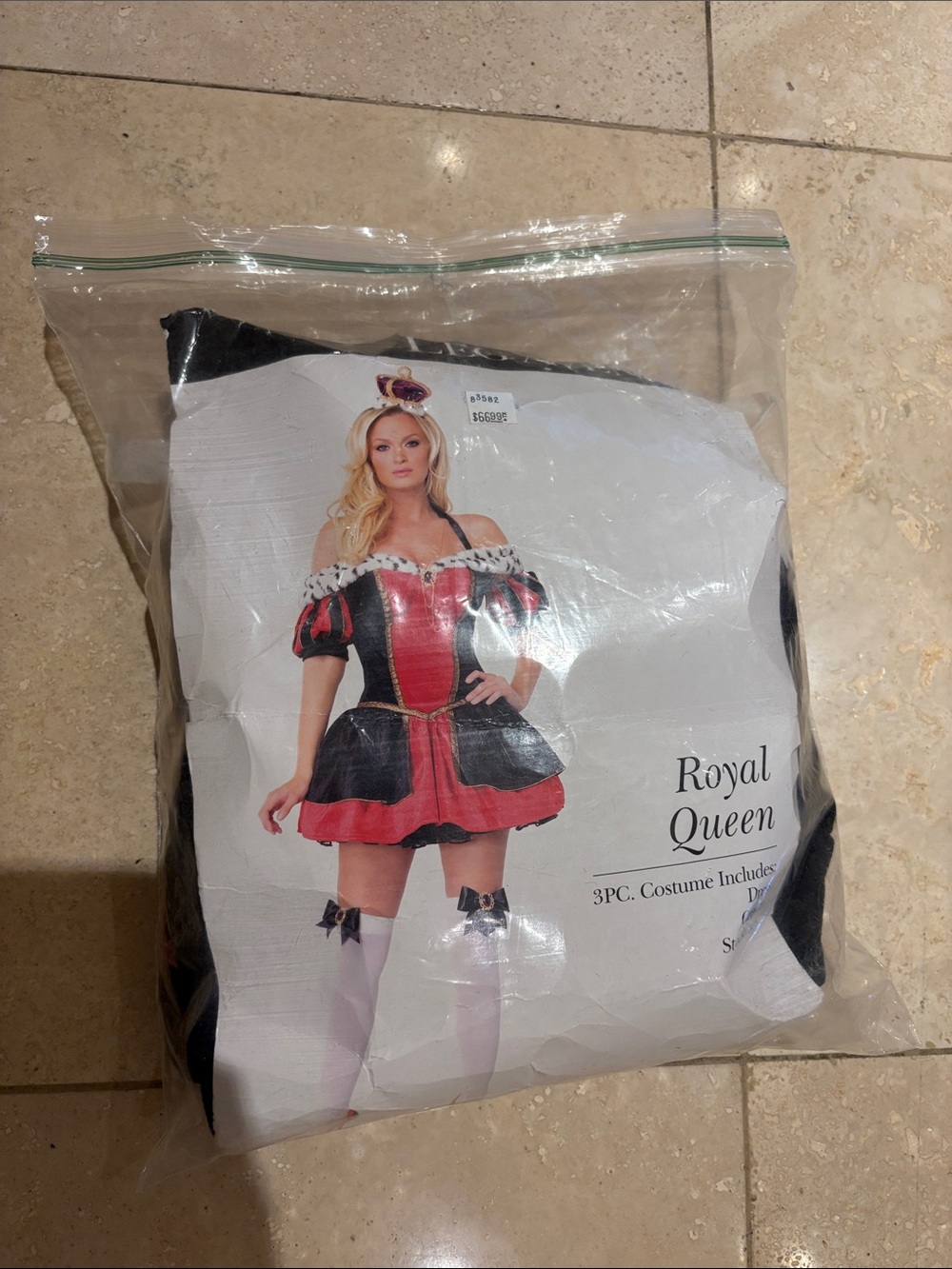 Leg Avenue Royal Queen Costume in Red and Black